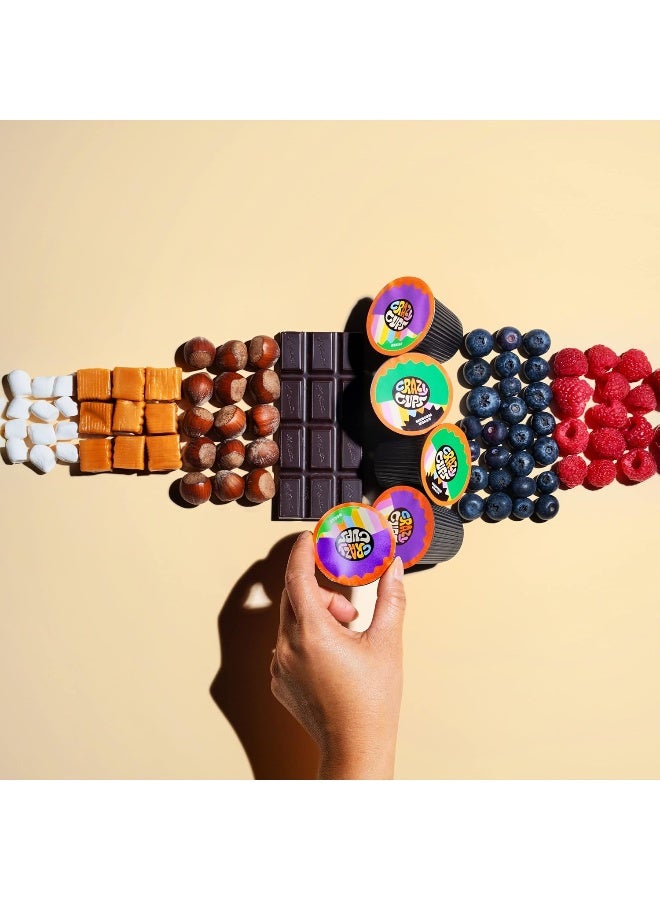 Crazy Cups Flavored Coffee in Single Serve Coffee Pods - Flavor Coffee Variety Pack for Keurig K Cups Machine from Crazy Cups, 30 Count - Image 4